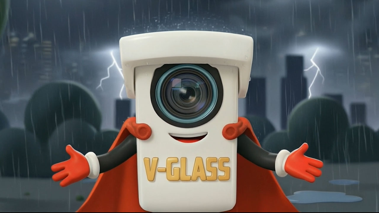 Vglass AI 캐릭터 활용 3D 홍보영상 영상 제작 및 모션그래픽 포트폴리오